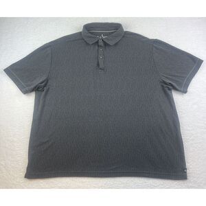 Nat Nast Polo Shirt Mens XL‎ Luxury Originals Short Sleeve Gray Casual